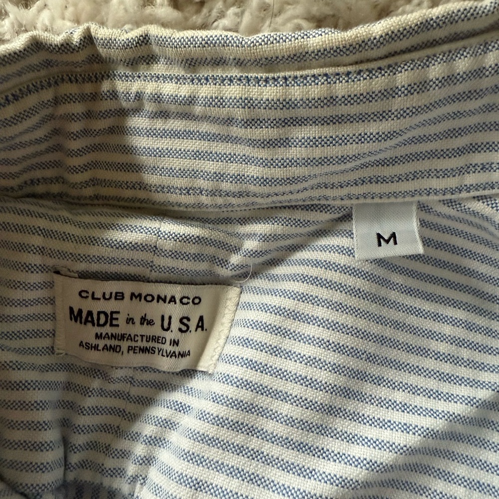 Club Monaco Striped Shirt - Picture 6 of 8